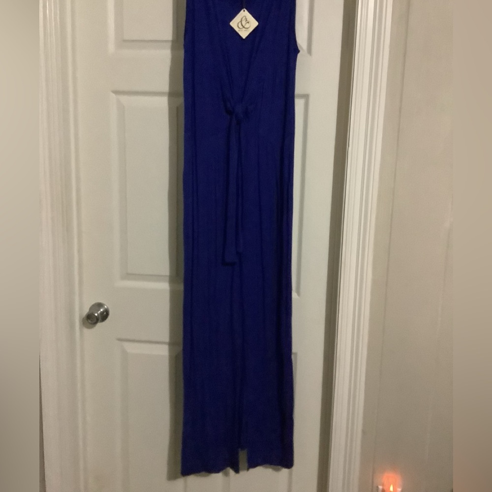 Pretty blue maxi